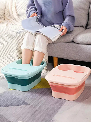 Foldable foot bath - foldable, tub
