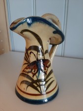 Early Torquay Aller Vale Barbotine Pottery Jug