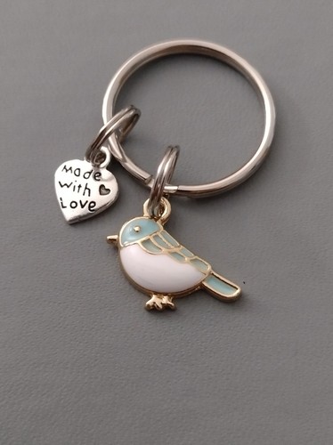 Beautiful little blue bird - little,