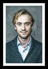 TOM FELTON AUTOGRAPHED SIGNED & FRAMED PHOTO PRINT
