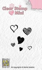 Nellie Snellen NELLIE'S CHOICE Mini Clear Stamps MAFS 