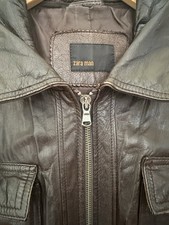Zara Man Distressed Brown