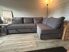 IKEA Friheten Dark Grey Corner Sofa-Bed with Storage Skiftebo RRP £599