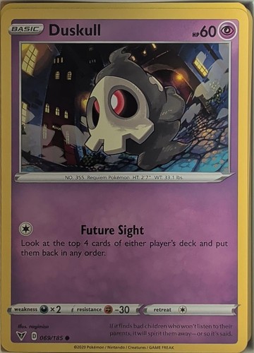 Duskull 069 185 common vivid - 069/185,