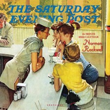Norman Rockwell, The Saturday Evening Post Calendar 2026 - Art - Month To View