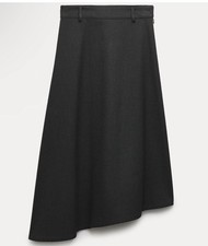 Zara Dark Gray Asymmetrical
