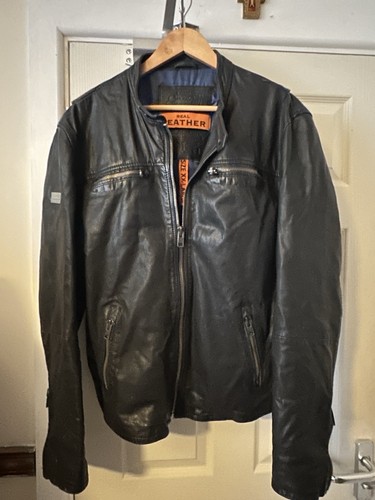 Superdry men black leather - superdry,