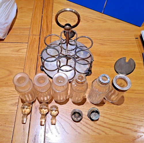 Antique hallmarked cruet - antique,