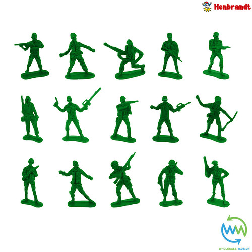 100 toy soldiers plastic - toy,