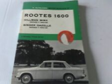 Hillman Minx / Singer Gazelle Workshop Manual