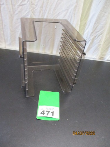 Storage rack smoked - smoked, plastic