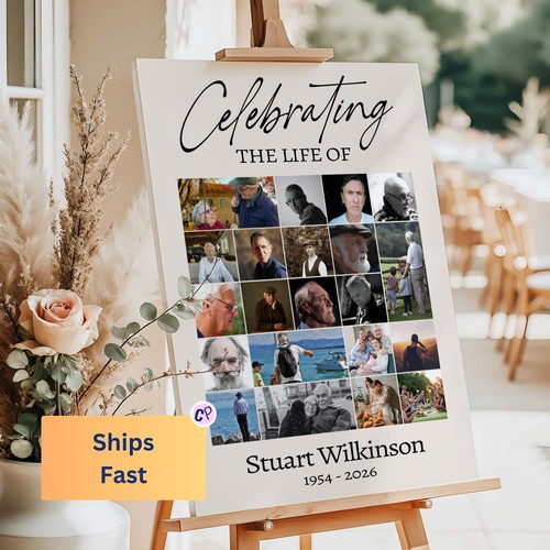 Personalised memorial board - personalised,