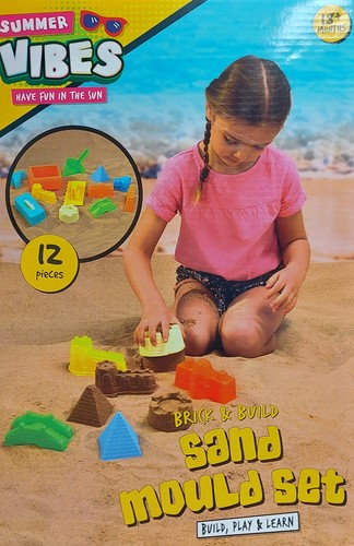 Brick and build sand mould - and,