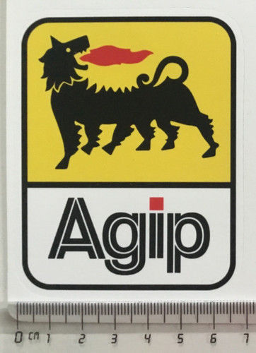 Sticker decal agip logo - /,