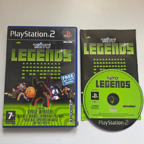 Taito legends ps2 complete - taito,
