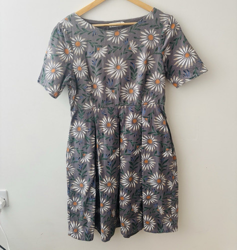 Seasalt grey daisy floral - seasalt,