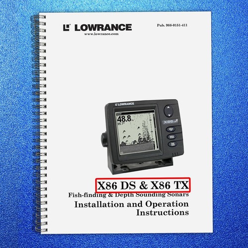 Lowrance x86 tx - lowrance, fish