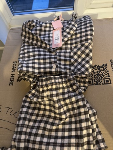 Boux avenue check short set - check,