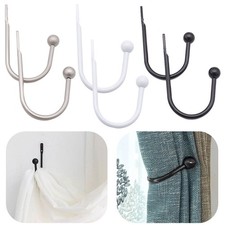 2X Sturdy Window Curtain Hold