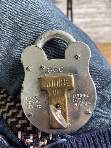 Vintage padlock squire 660 - vintage,