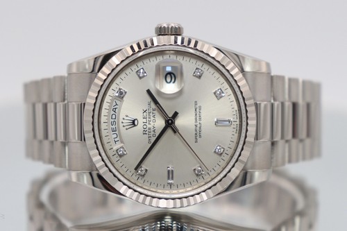 Rolex day date 36mm 18k - day-date, white