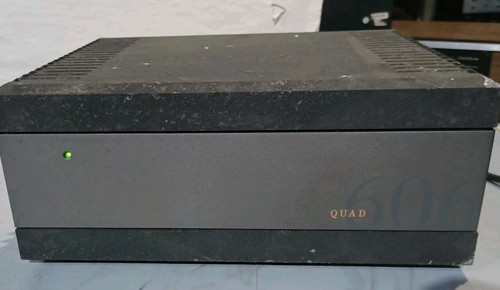 Quad 606 power amplifier - power, –