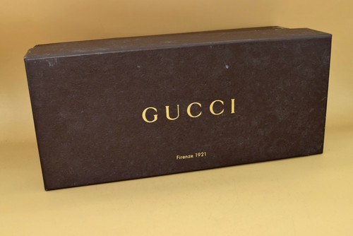 Authentic empty gucci - authentic, brown