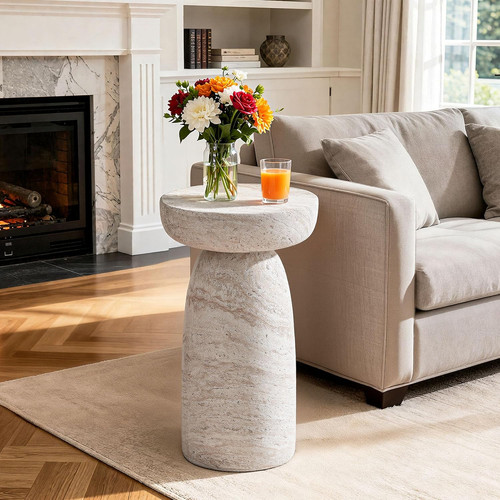 Modern geometric side - 28",