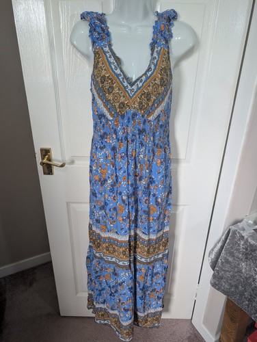 Rusttydustty blue boho - blue,