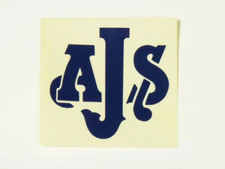 NOS 1970's AJS Decal - 3-1/2"
