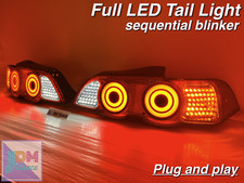 JDM Honda Integra DC5 Type R 01-04 S1 Full LED Tail Lights Sequential RSX OEM v3