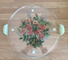 Vintage Reverse Hand Painted