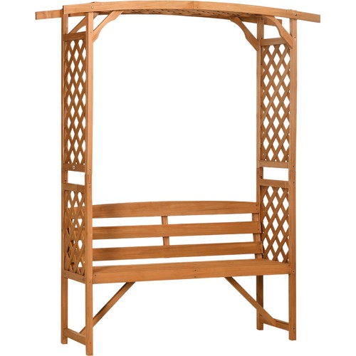 Outsunny garden bench wooden - garden,
