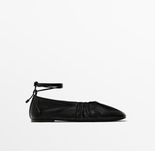 Massimo dutti lace - massimo, leather