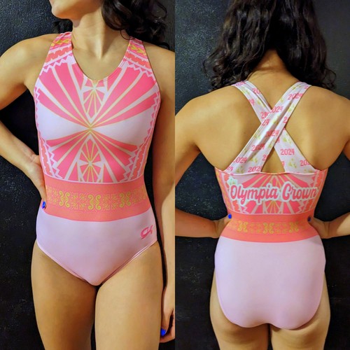 Elite gymnastics leotard - gk,