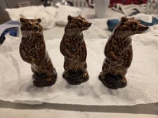 BENEAGLES (565) WHISKY GRIZZLY BEAR PETER THOMSON by Wade x 3