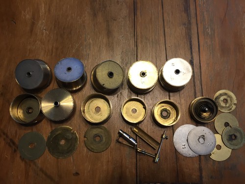 Vintage clock mainspring - 6+,