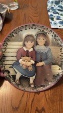 Bradford Exchange Sisters are Blossoms Collectors Plate 1995 Vintage