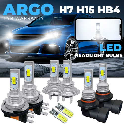 Fits golf mk6 led headlight - vw,