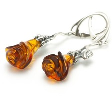 NATURAL BALTIC AMBER STERLING