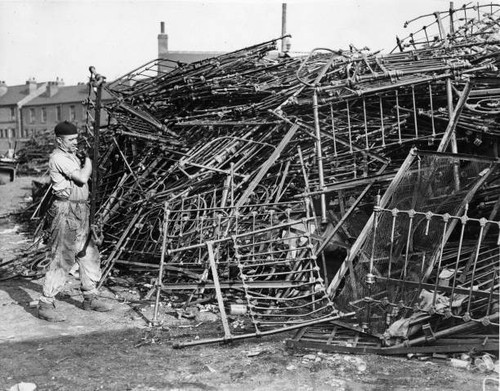 Scrap dealer yard - scrap,