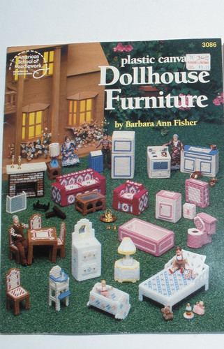 Plastic canvas dollhouse - canvas,