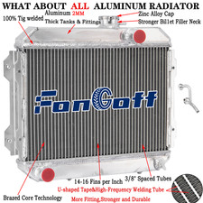 3 Rows Radiator For 74-85