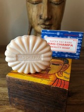 3x Nag Champa Satya Beauty Soap 75g Each Wash Fragrant Scent Fragrance 3 Soaps