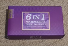 6 in 1 Derma Roller Healthy Face Skin Care Anti Ageing Kit Micro Titanium Needle