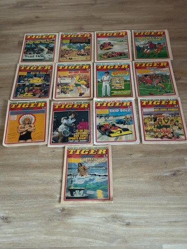 Tiger and jag comics - x,