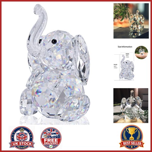 Classic clear glass elephant - classic,