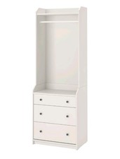 Open Wardrobe with 3 Draws