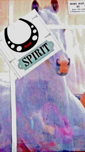 King bed spirit horse - king, "spirit