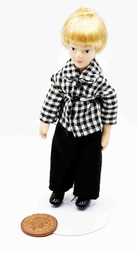 Dolls house modern boy doll - house,